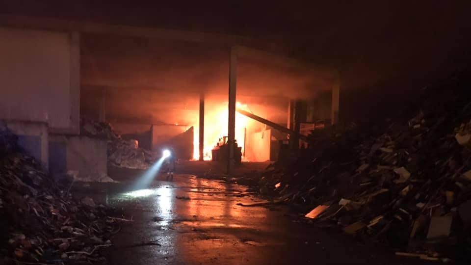 Brand in Henndorfer Hackschnitzellager