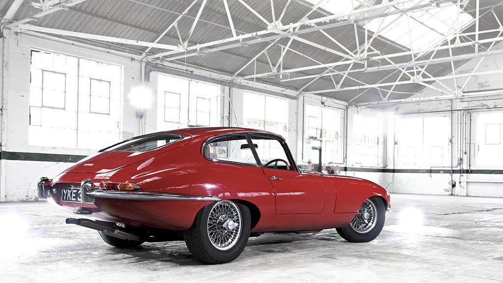 Jaguar beim Gaisbergrennen