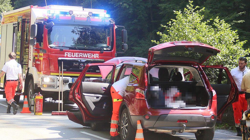 Verkehrsunfall am Thumsee