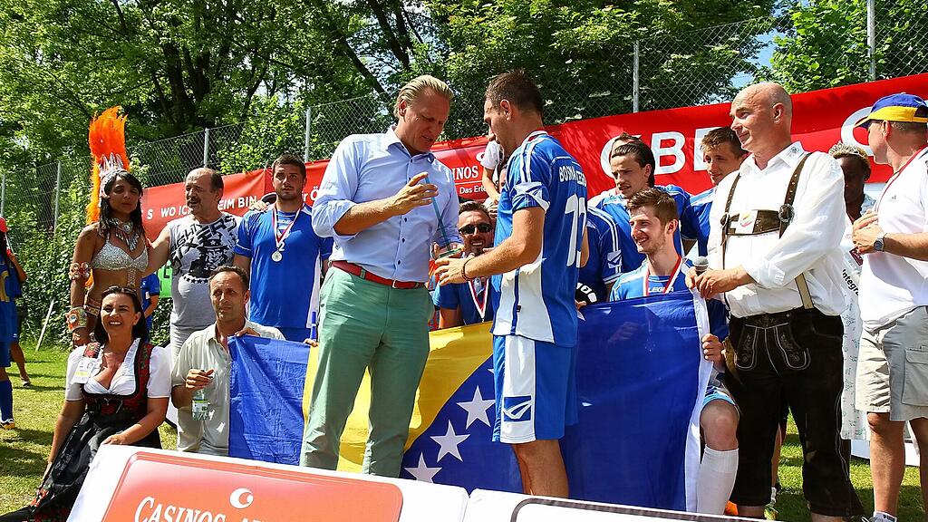 Das Siegerteam aus Bosnien-Herzegowina.