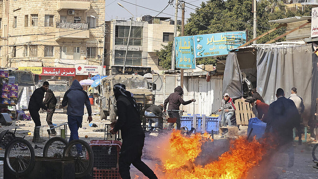 Gealtsame Auseinansersetzungen in Nablus