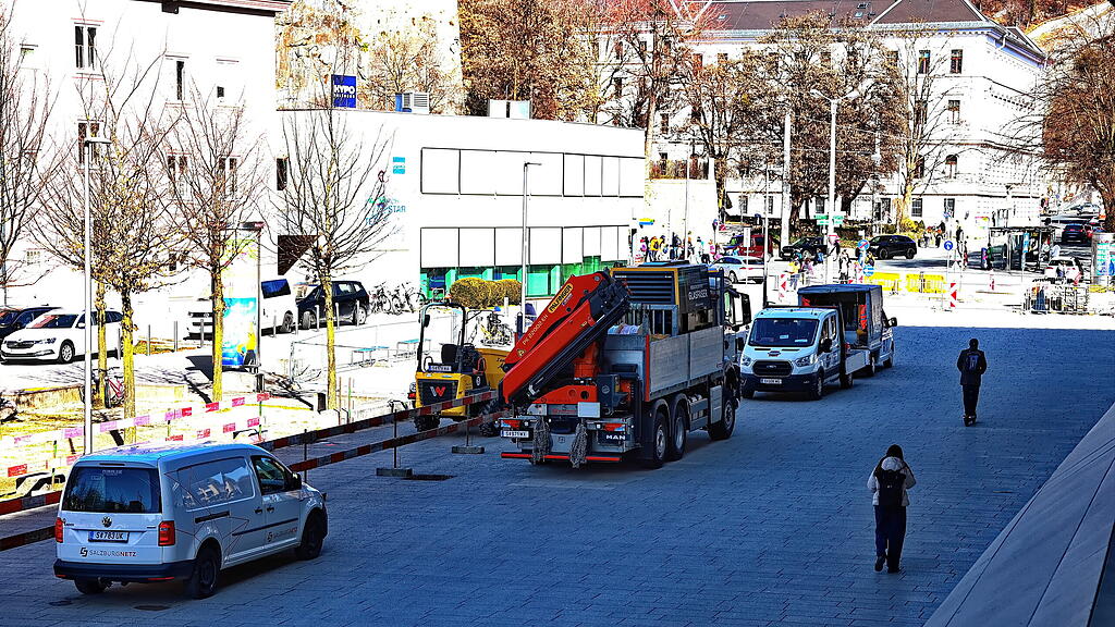 Salzburg AG erneuert Leitungen von Nonntal bis zum Franz-Rehrl-Platz