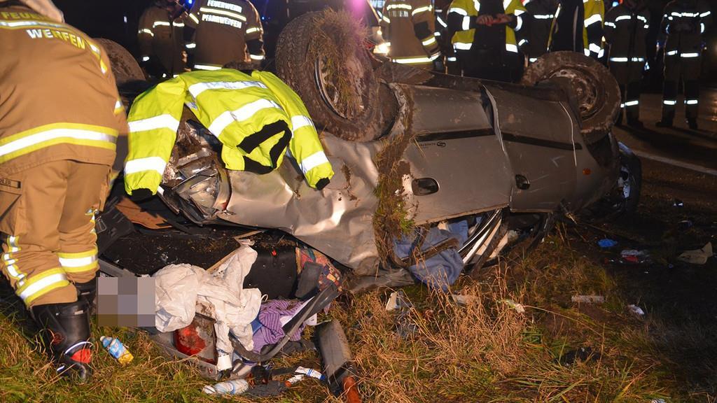Schwerer Verkehrsunfall auf A10 bei Pfarrwerfen