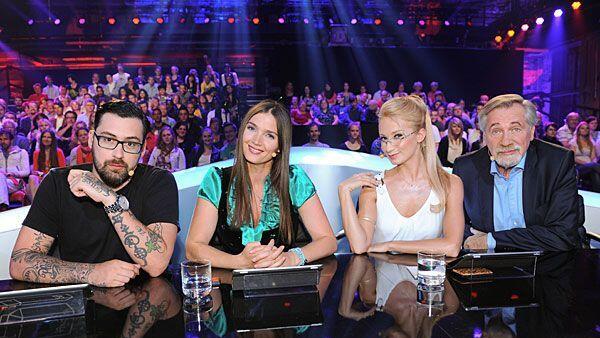 Bei der sechsten Ausgabe von "Die große Chance" stellen sich wieder viele Talente der Jury aus Sido, Zabine, Karina Sarkissova und Peter Rapp