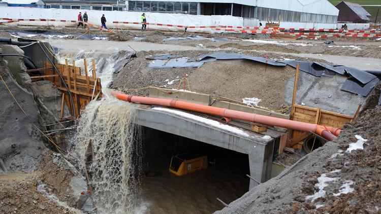 Überflutungen in Straßwalchen