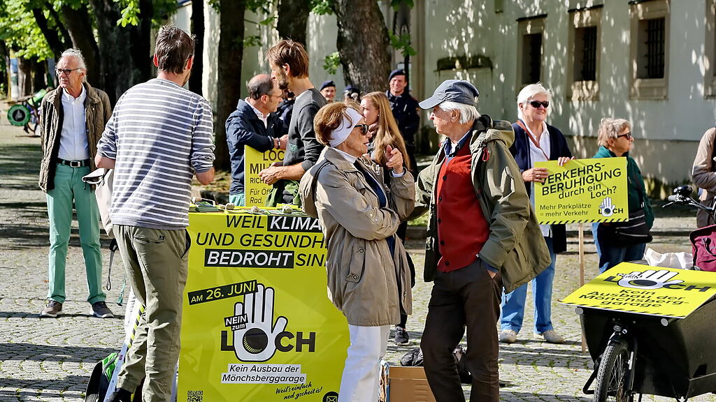 Protest Mönchsberggarage