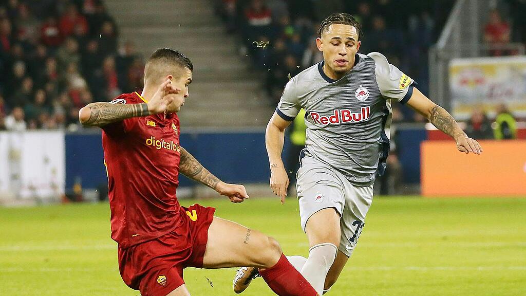 ​Red Bull Salzburg, Europa League, Playoff, AS Roma, Noah Okafor