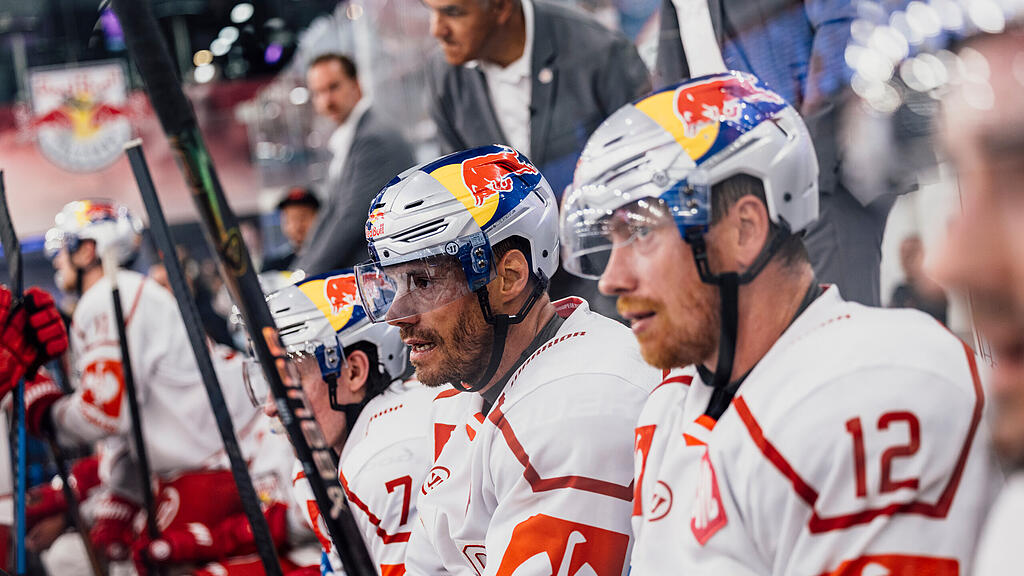 Thomas und Michael Raffl im Dress des EC Red Bull Salzburg