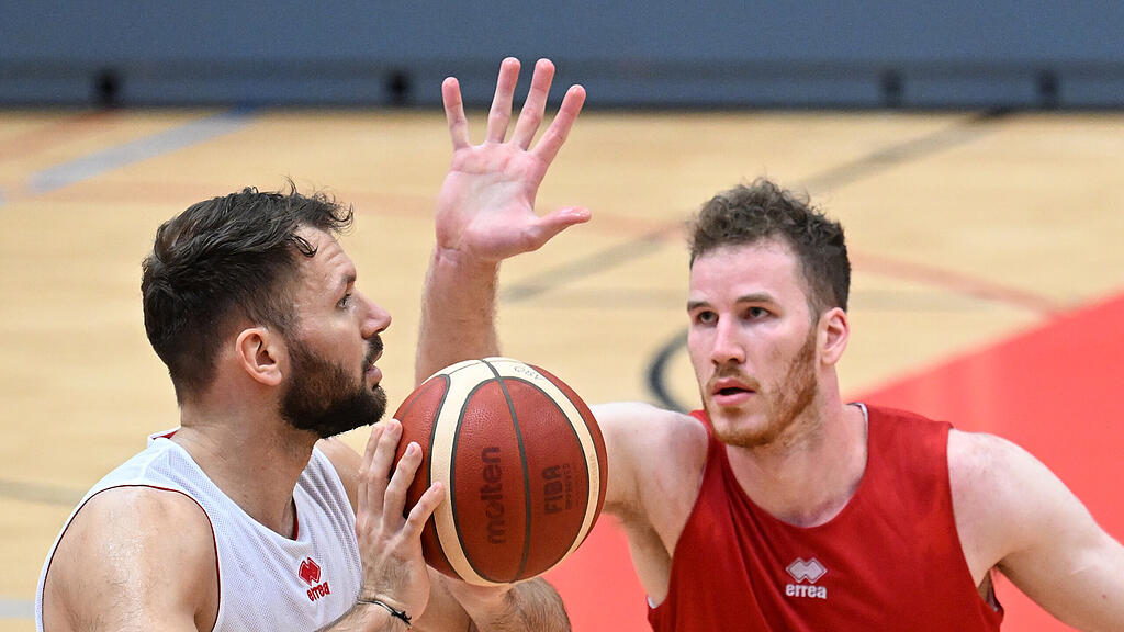 Basketballnationalteam in Salzburg