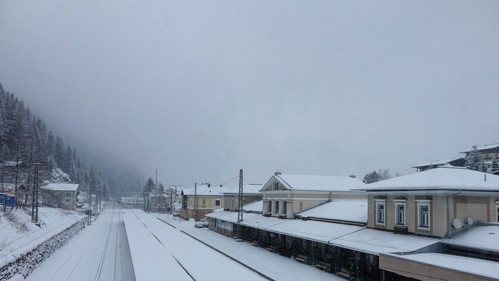 Schnee in Bad Gastein