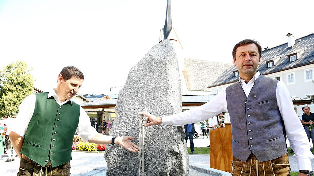 Eröffnung Heilwasserbrunnen Abtenau