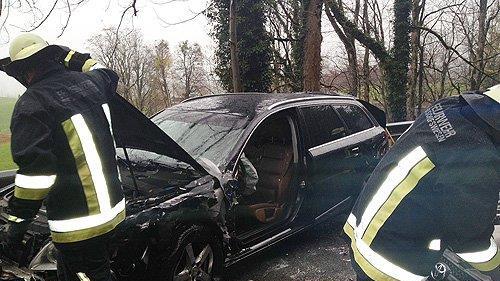 Unfall in Bischofswiesen
