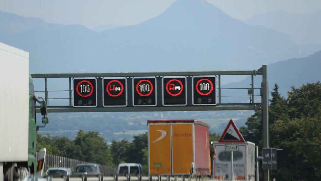 Urlauberverkehr auf der A8