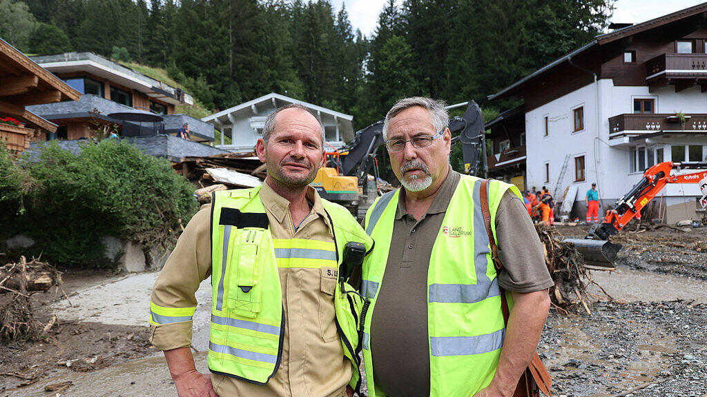 Unwetter in Hollersbach