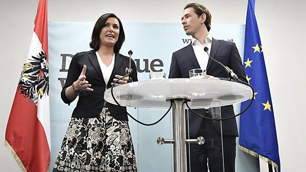 Kurz stellte Köstinger als neue Generalsekretärin vor