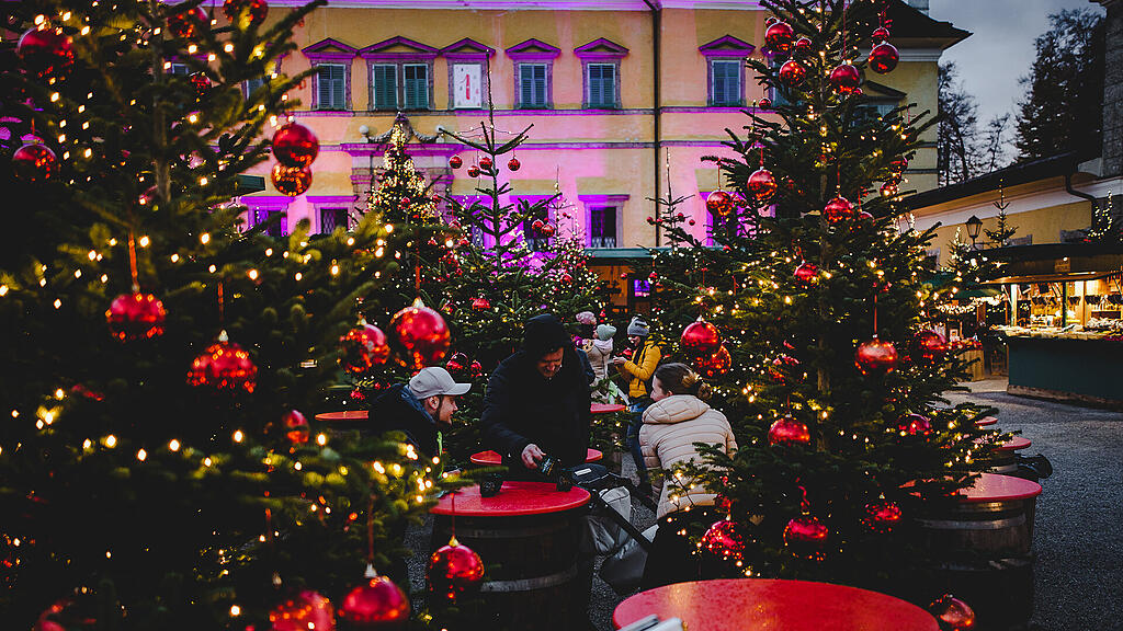 Er\u00f6ffnung Hellbrunner Adventzauber 2022