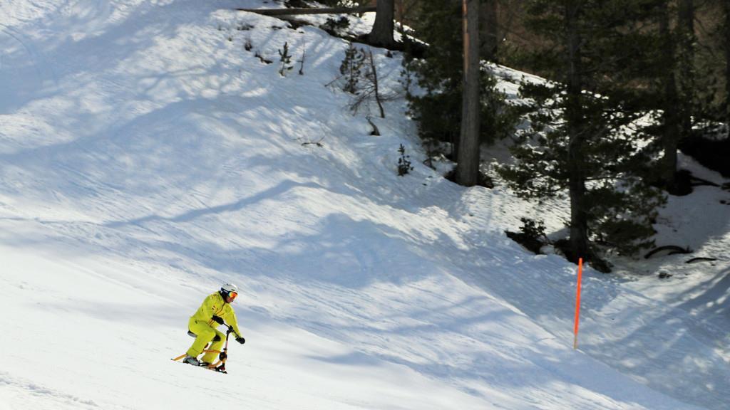 Snowbike-Rekordversuch in Obertauern