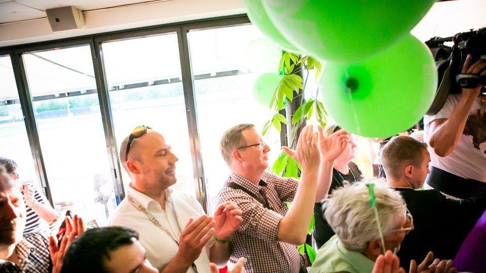 Wahlparty der Grünen, II