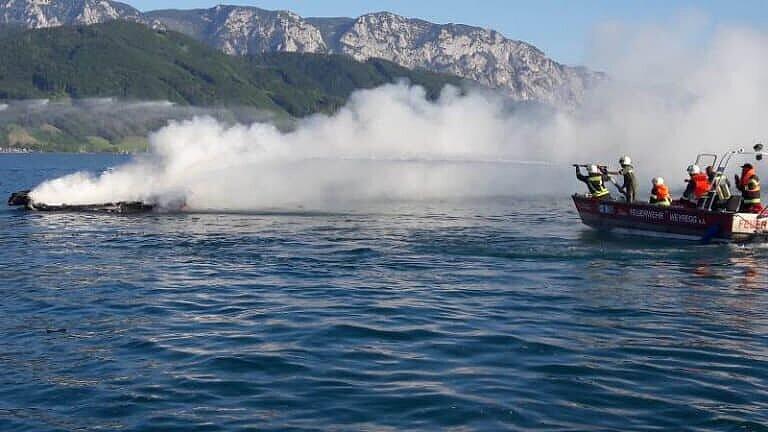 Attersee Motorboot
