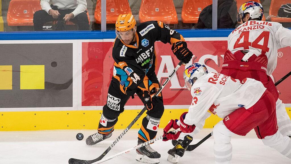 Eishockey: Liga-Auftakt - Black Wings Linz vs. RB Salzburg