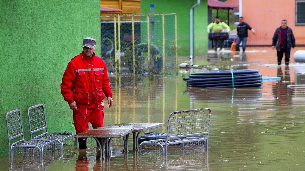 Unwetter am Balkan