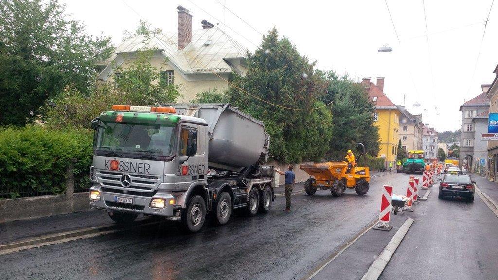 Baustellen-Chaos in Salzburg
