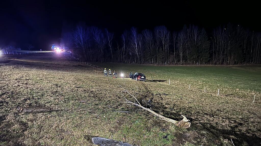 Pkw-Unfall am Mondseeberg