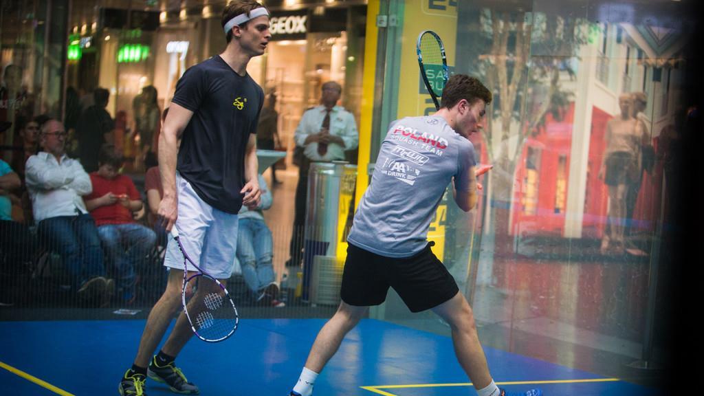 Squash im Europark