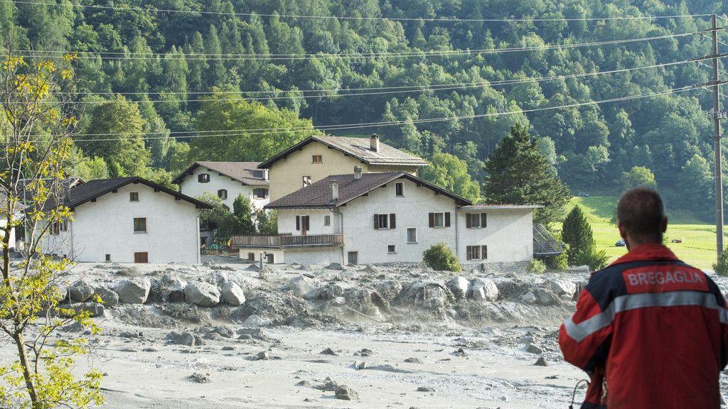 Bergsturz in der Schweiz I