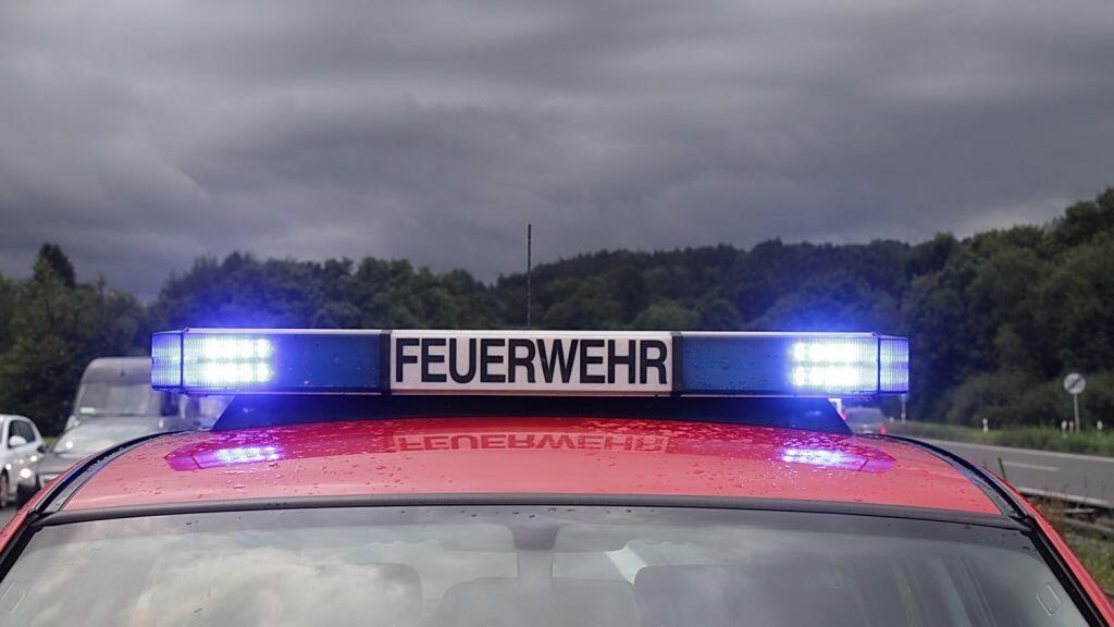 Die Feuerwehr Kaprun brachte den Brand schnell unter Kontrolle.