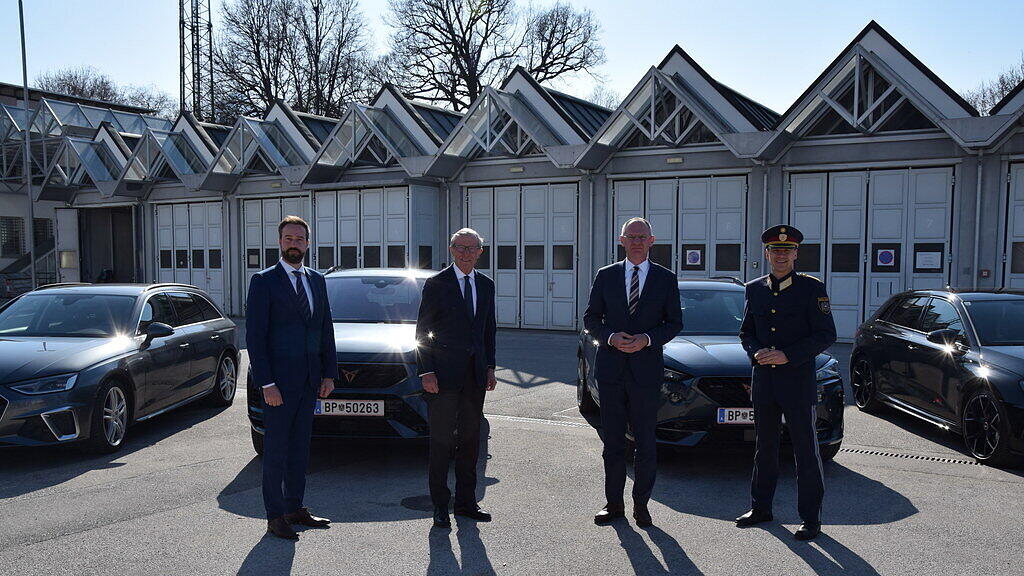 Zivilautos für Salzburger Polizei