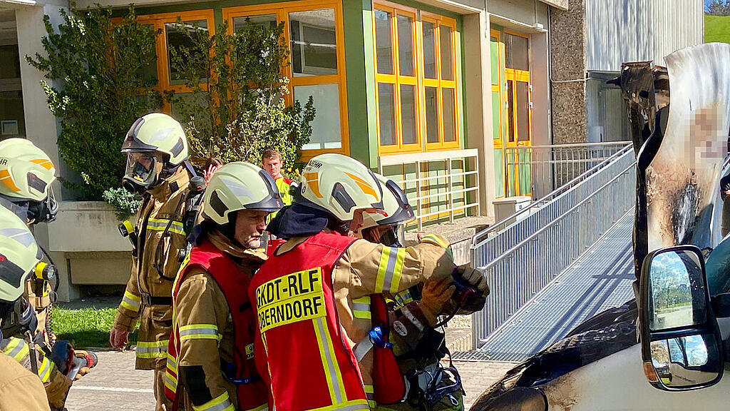 Fahrzeugbrand Oberndorf