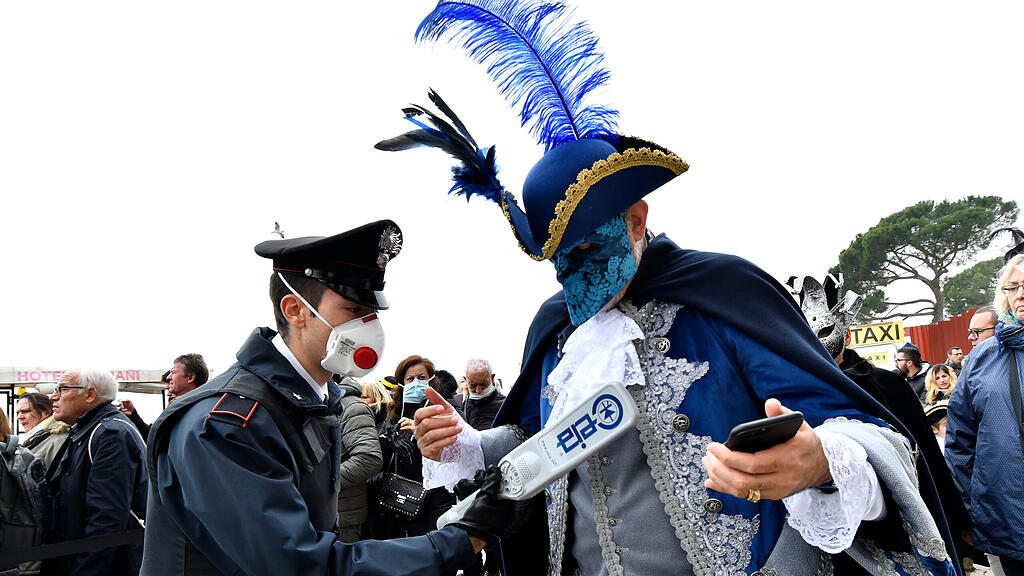 Karneval, Venedig, Coronavirus, Abbruch