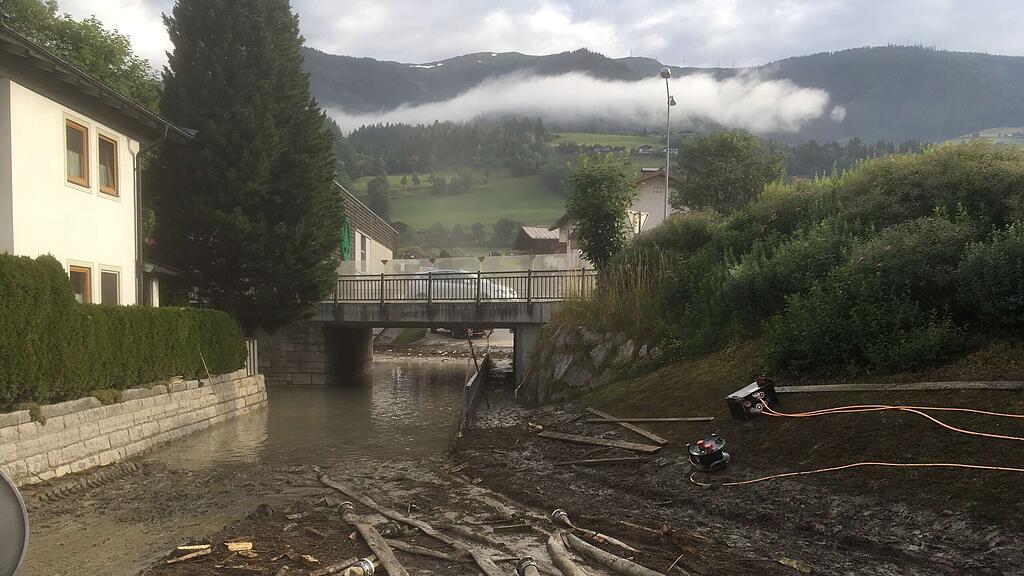 Uttendorf, Unwetter