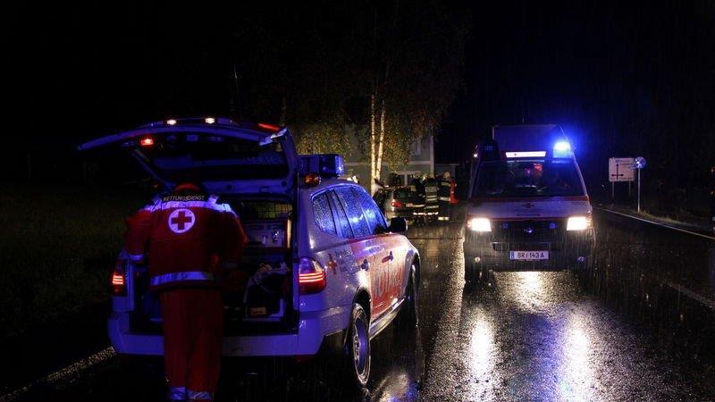 Crash auf B156