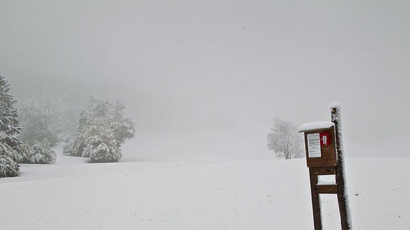 Schnee im Flachgau