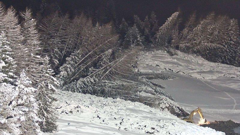 Weltcup und Hangrutsch in Alta Badia