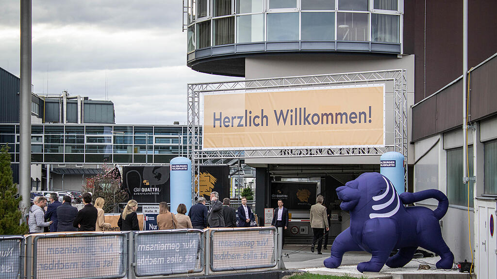 \u00d6VP Wahlkampfauftakt in Salzburg