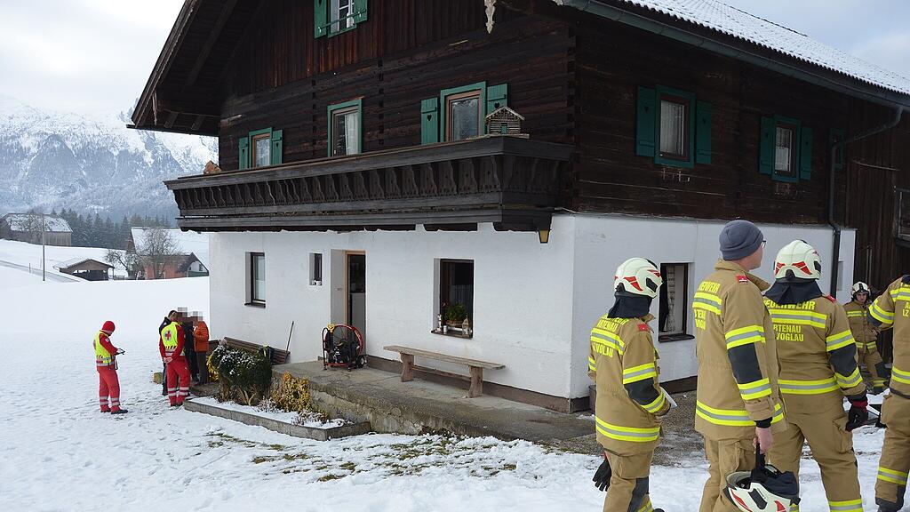 Küchenbrand in Voglau