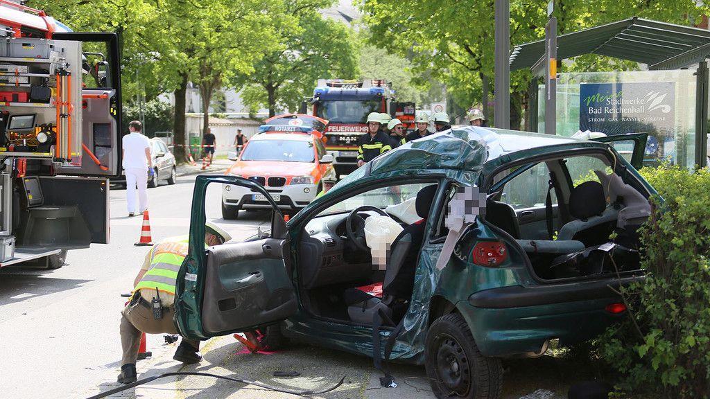 Schwerer Unfall in Bad Reichenhall