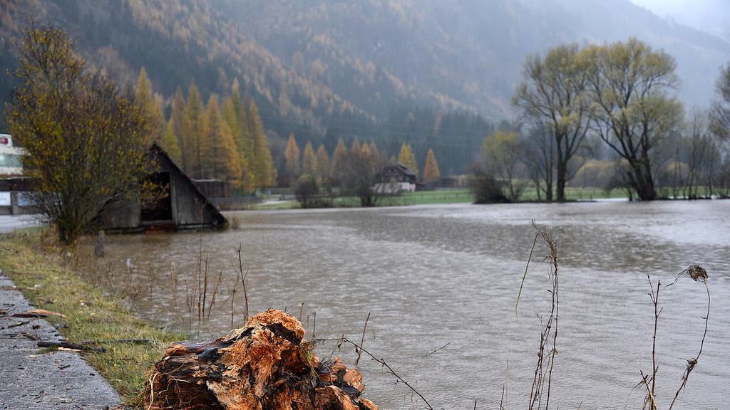 Hochwasser: Situation in Muhr