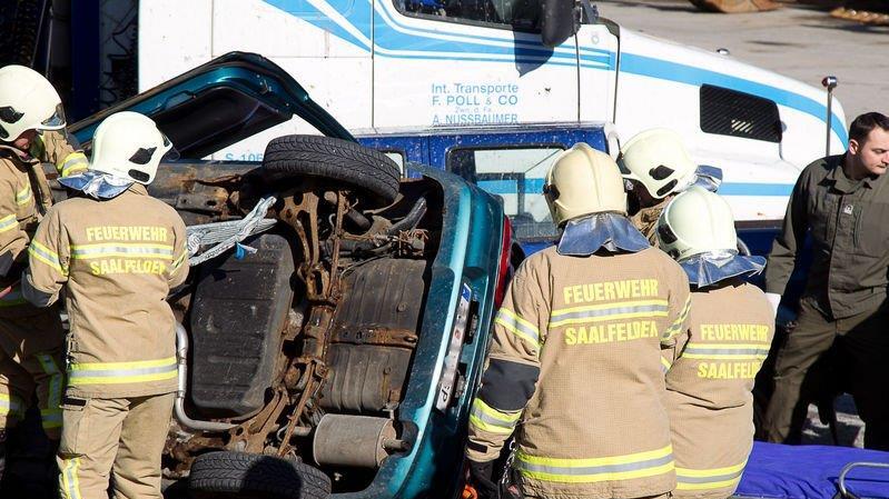 Schwerer Crash in Saalfelden