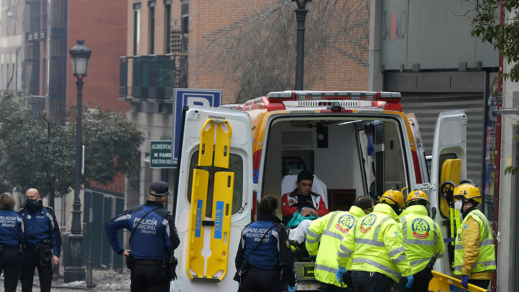 Explosion ersch\u00fcttert Madrid