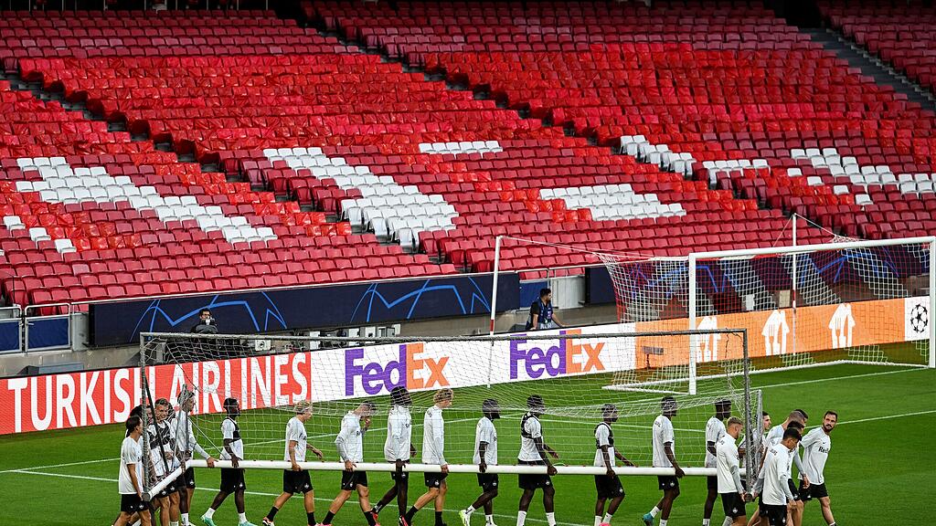 Red Bull Salzburg, Training, Benfica Lissabon,