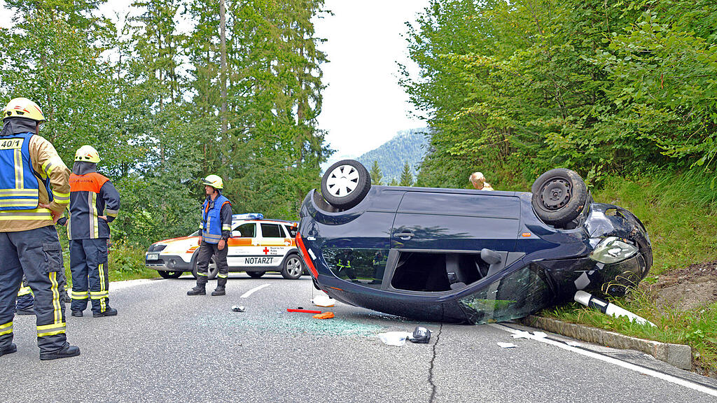 Unfall Salzbergstraße