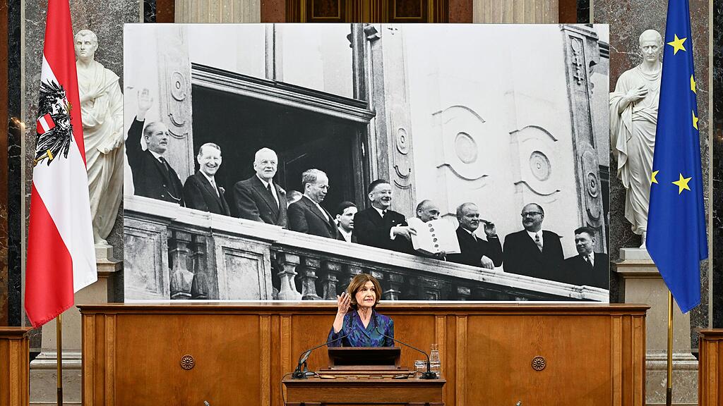 70. JAHRESTAG: UNTERZEICHNUNG DES STAATSVERTRAGS / FESTAKT PARLAMENT: EDER-GITSCHTHALER