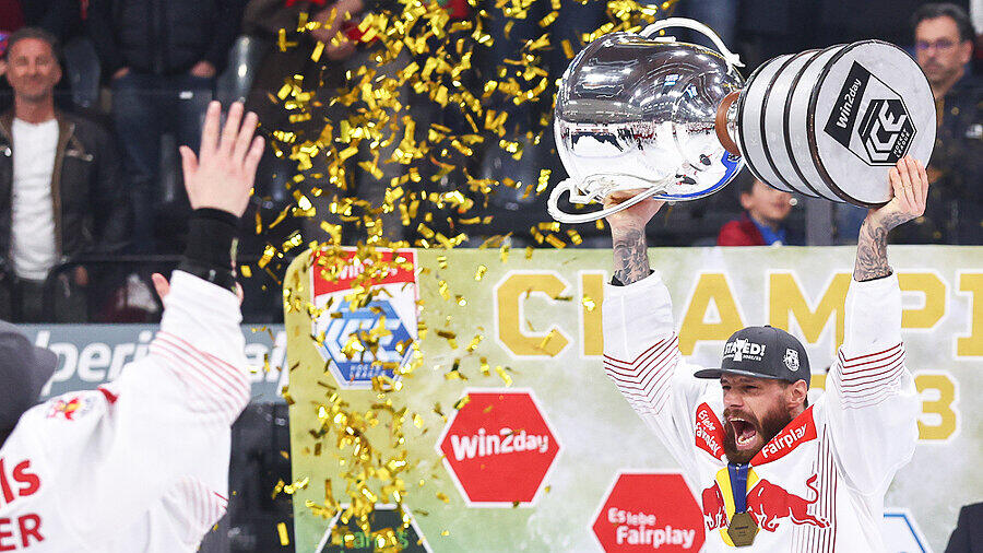 Jubelszenen EC Red Bull Salzburg Titel
