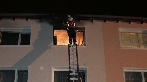 Wohnungsbrand in Morzg
