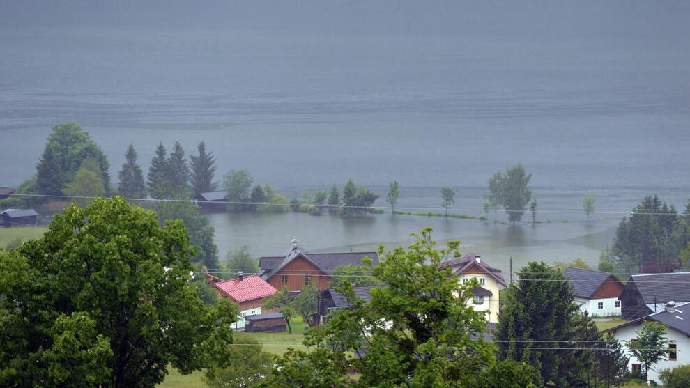 "Land unter" in OÖ