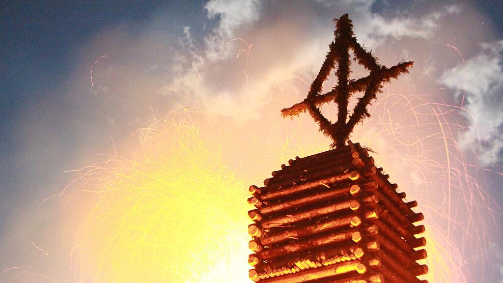 Osterfeuer Tamsweg und Thomatal